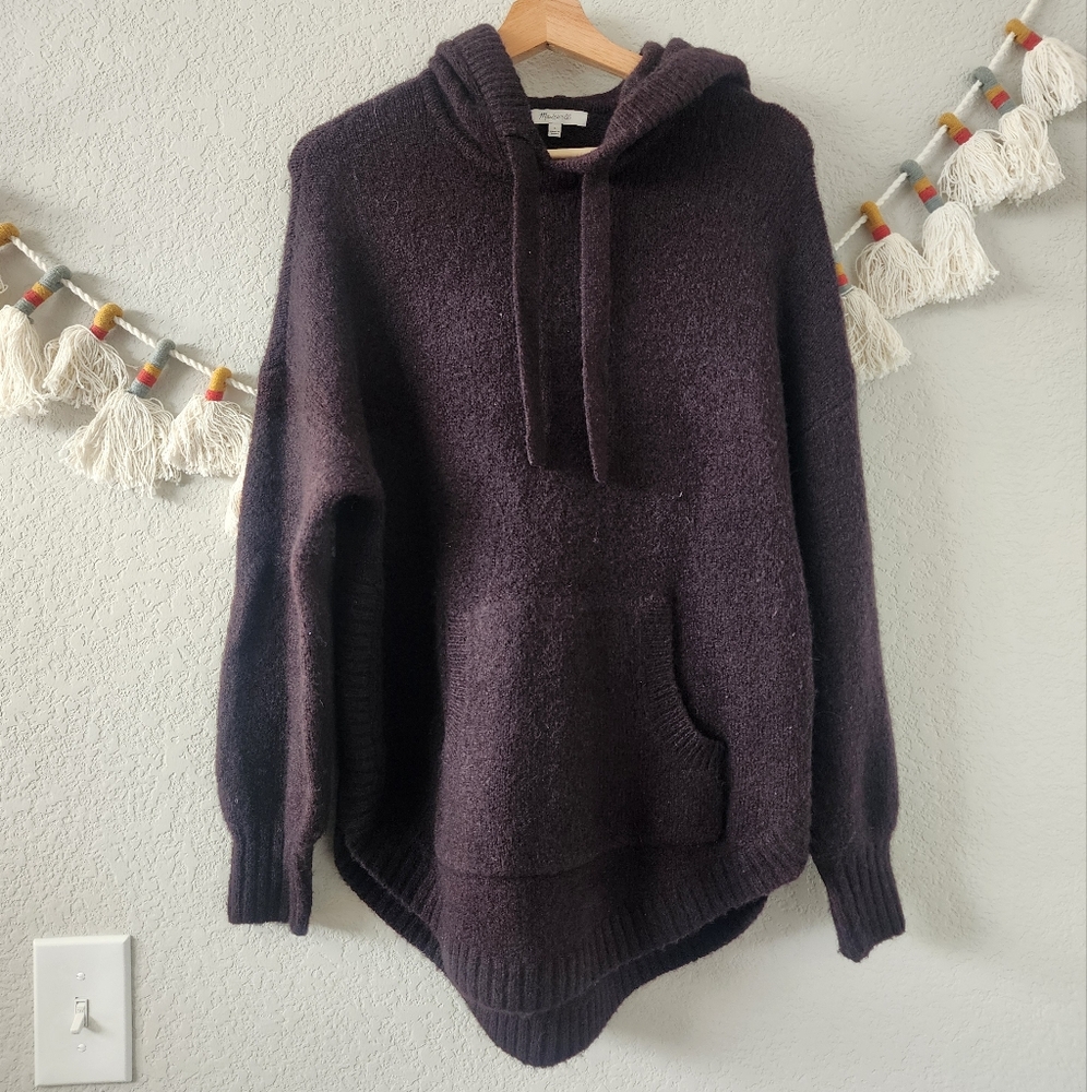 Madewell Dark Purple Hoodie Sweatshirt